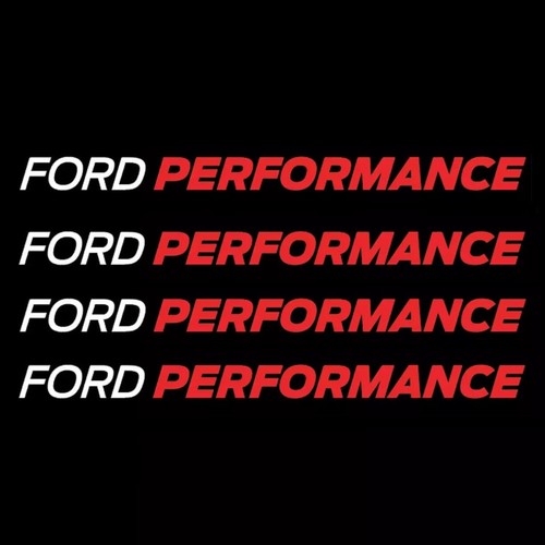 Adesivo ford performance - adesivo,