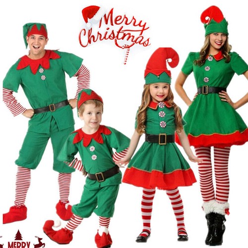 Costume elfo natale adulto - elfo, di