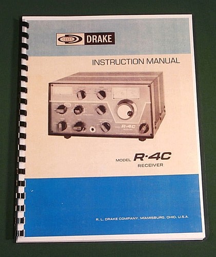 Drake manuale istruzioni - drake, r-4c