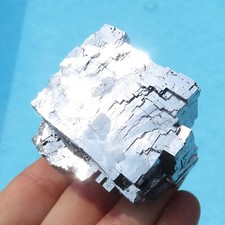 Minerali *** GRANDE CRISTALLI di GALENA LUCENTISSIMA CUBICA Missouri