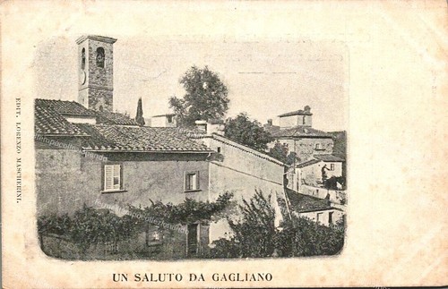 Dm234 cartolina saluto da - cartolina,
