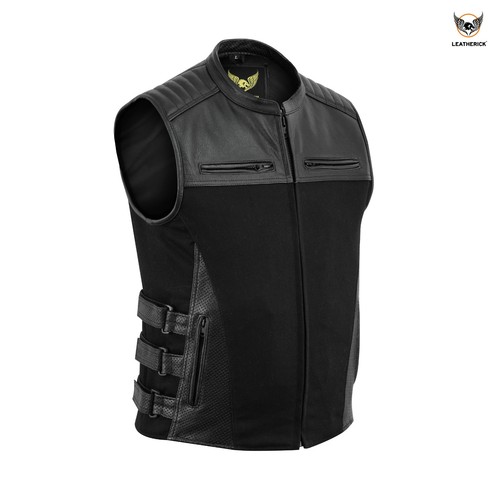 Gilet uomo swat tattico denim - gilet,