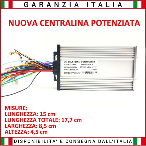 Centralina 48v 1600 1800w per - centralina, 1600/1800w