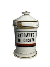 Antico barattolo vaso