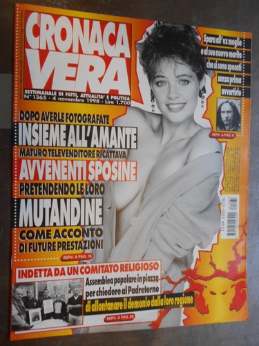 Cronaca vera numero 1365 - cronaca,