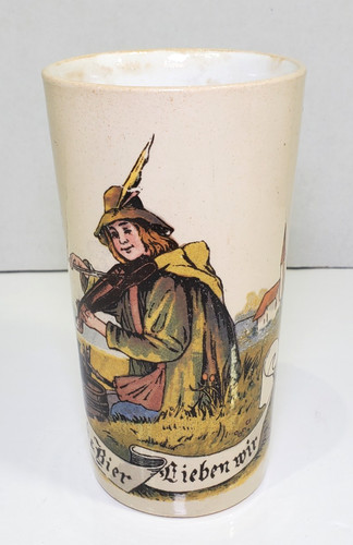 Antico bicchiere birra