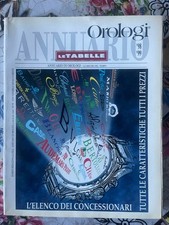 ANNUARIO OROLOGI LE TABELLE