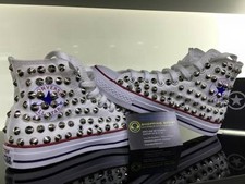 Converse Bianche Alte