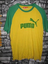 Vintage   Puma Jamaica run training  cotton jersey shirt maillot '00s era Bolt