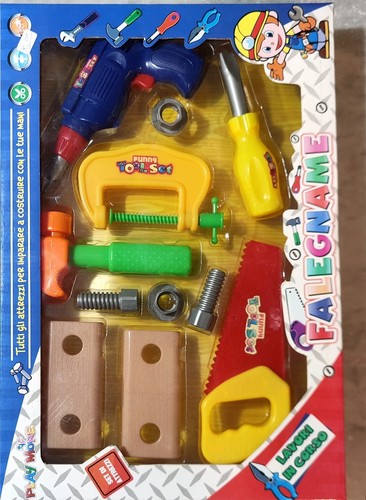 Set attrezzi giocattolo - set,