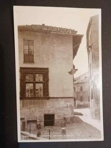 Cartolina pinerolo piazzetta - cartolina,
