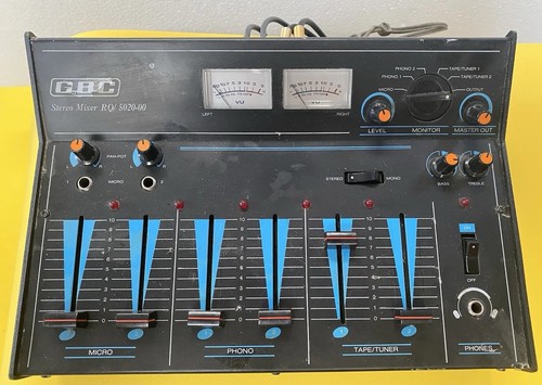 Stereo mixer analogico gbc - mixer,