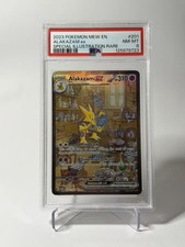 Pokemon (PSA 8) Alakazam Ex