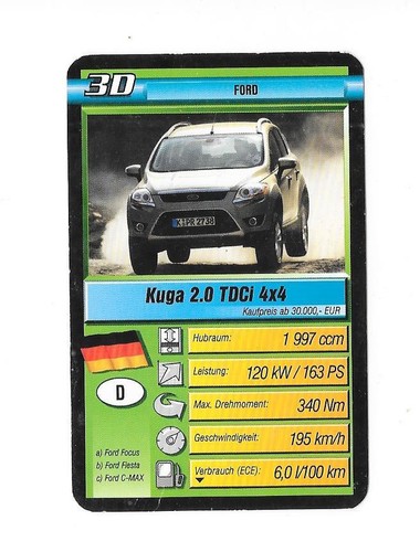 Carte ford kuga 2 0 - carte, 2.0