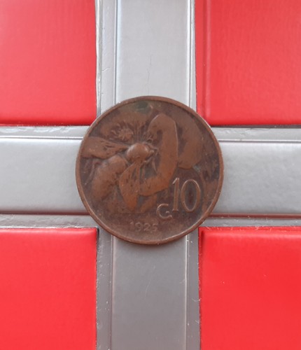 Centesimi 1925 - (£), (ape)