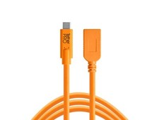 Tether Pro - Tools Prolunga Cavo USB-C USB-A 4.6m arancio Nikon Canon Fuji