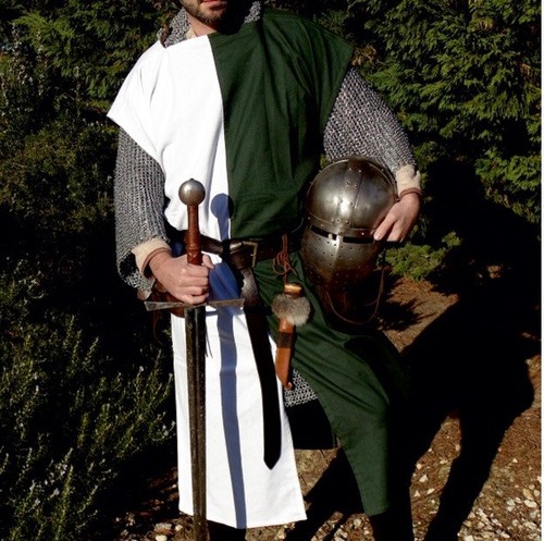 Tunica scudiero medievale sca - tunica,