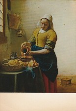 C4 - Cp Cartolina JOHANNES VERMEER : La Cuoca - Fg Nvg