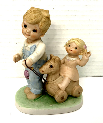Statuina ceramica vintage