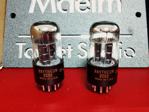 Rhaytheon 2c52 tubes octal - 2c52,