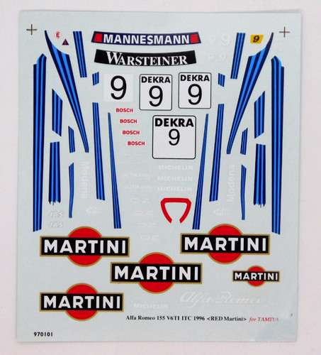 Decalcomania alfa romeo 155 - decalcomania,