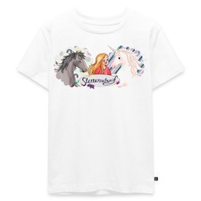 T-shirt Laura coda stellata