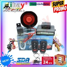KIT ALLARME ANTIFURTO COMPLETO UNIVERSALE PER AUTO CAMPER