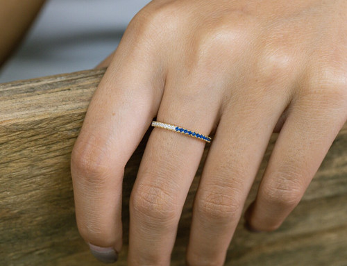 Anello fascia eternità