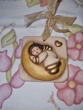 Thun Formella Cartolina Angelo su luna Con Scatola