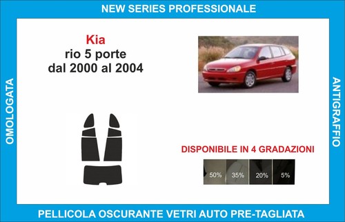 Pellicole oscuranti vetri kia - pellicole,