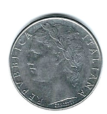 Italy Coin...100 Lire...1981