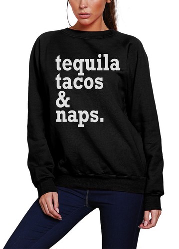Felpa tequila tacos - felpa, pisolini