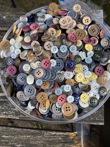 Buttons 1kg large lot - large, bundle