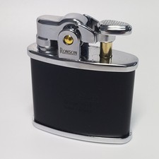 Accendino ad olio Ronson Standard NERO, incredibile design modello USA 1943 nuova edizione