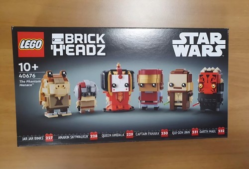 Lego 40676 brick headz - brick, star