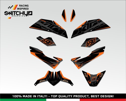 Kit adesivi grafiche ktm duke - ktm,