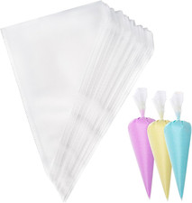 Sac a Poche USA E Getta, 100 Pezzi Sacchetto per Pasticceria E Getta, per Decora