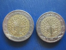 francia moneta euro 2,00 2001