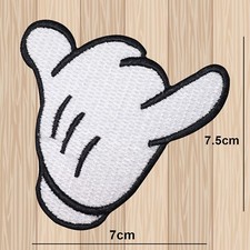 MICKY MOUSE GLOVE PATCH HANG