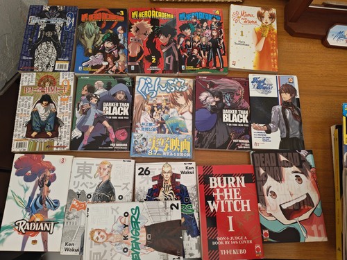 Lotto manga assortiti prima