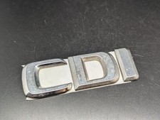 MERCEDES CDI LOGO SIGLA EMBLEMA FREGIO STEMMA SCRITTA BADGE TARGA NOME TARGHETTA