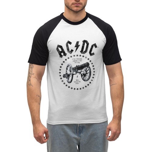 Shirt baseball uomo dc - baseball, ac/dc