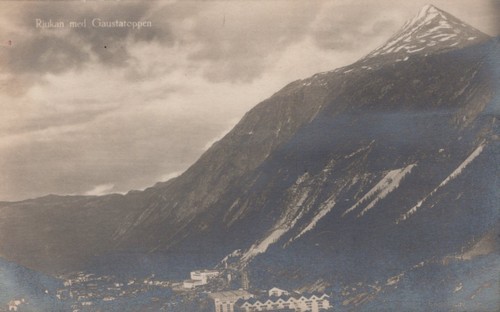 Rjukan gaustatoppen norvegia - gaustatoppen,
