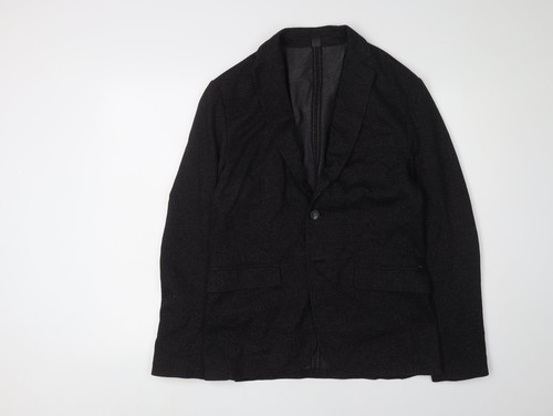 Blazer zara uomo nero - uomo,