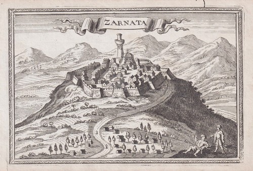 Zarnata castle peloponnes - zarnata,
