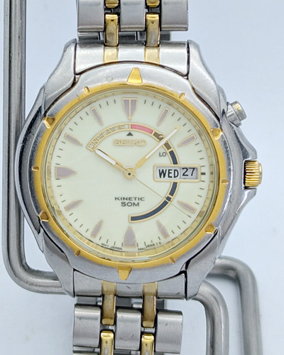 Seiko kinetic sports 5m63 0aa0 - seiko,