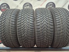 4 GOMME INVERNALI USATE DUNLOP 205/55 R16 