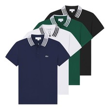 Polo Lacoste uomo regular fit maniche corte 100% cotone nuova taglia M-2XL