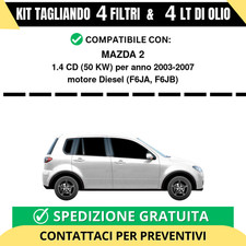 Tagliando per MAZDA 2 1.4 CD