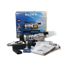 Videocamera MiniDV Sony DCR-VX2000E — set completo di scatola testato